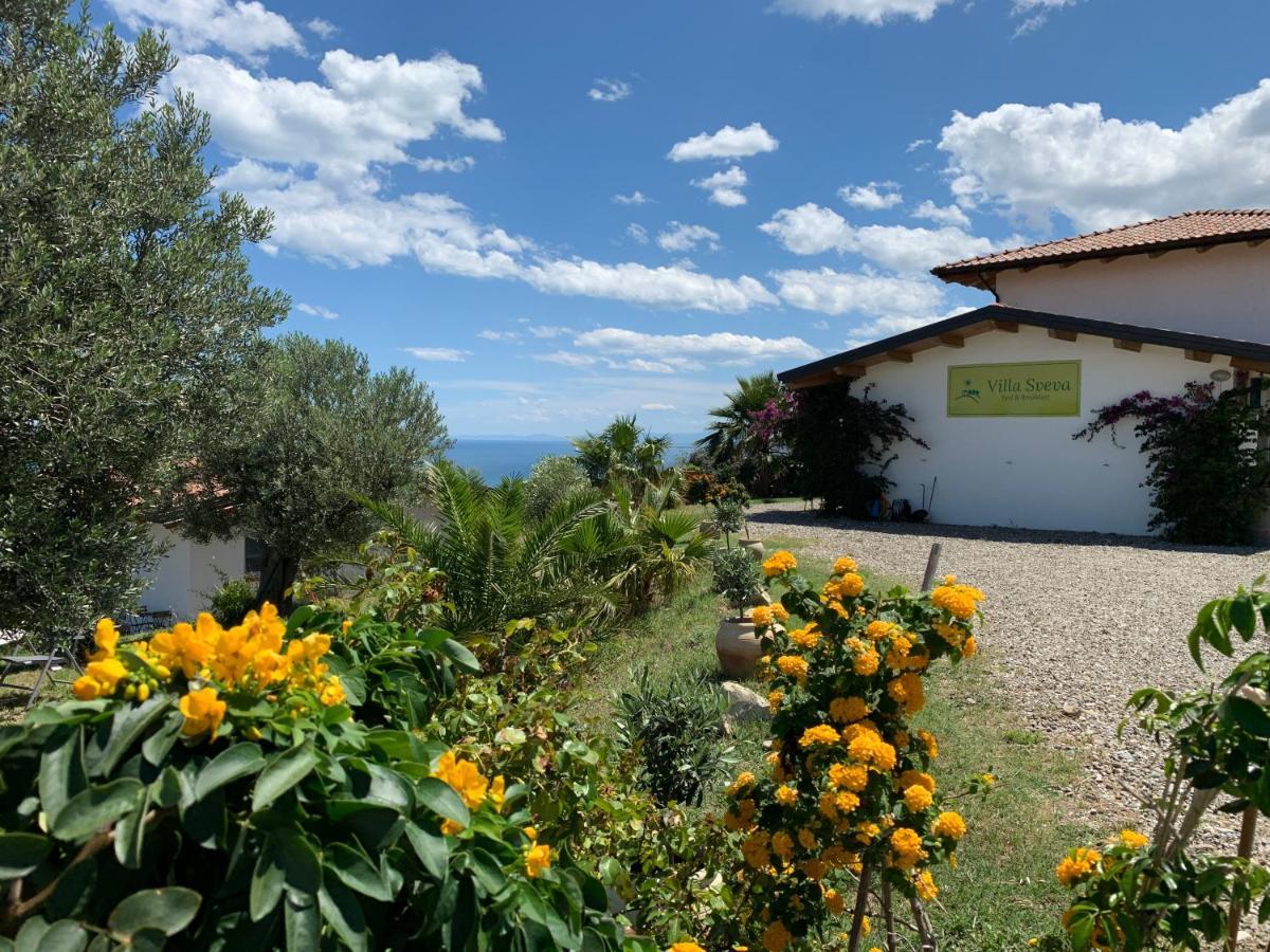 B&B Villa Sveva Rocca Imperiale Exterior foto