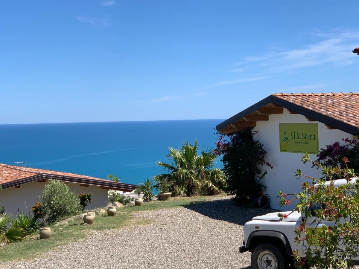 B&B Villa Sveva Rocca Imperiale Exterior foto